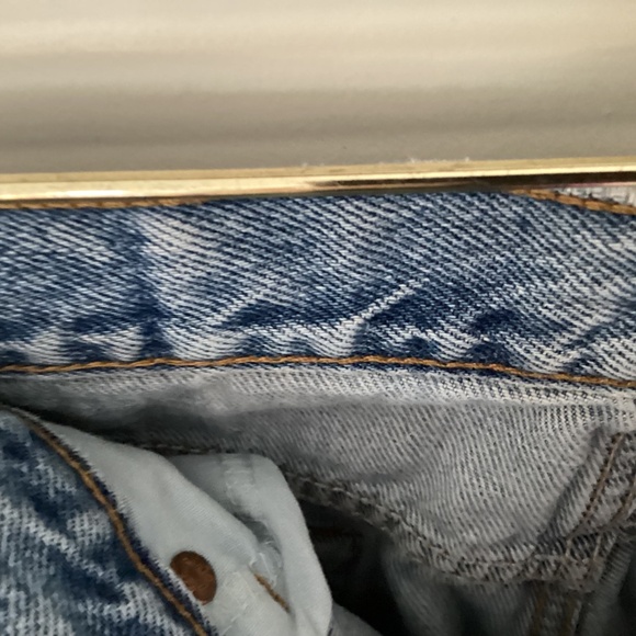 VINTAGE DISTRESSED MENS DISTRESSED 550 LEVI’S JEANS 34 x 30 RELAXED FIT - Picture 7 of 15